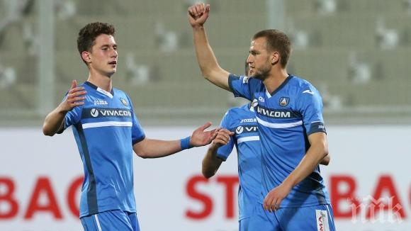 Левски прекърши Берое със спорна дузпа (видео)