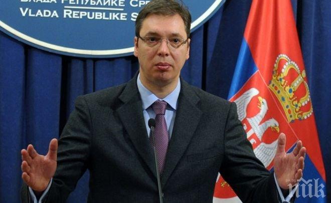 Сръбският премиер Александър Вучич започна обиколката на общините в Косово населени със сърби