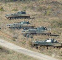 Българо-американски военни подготовки на полигона 