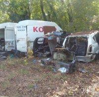 МВР призна: Кражбите на коли в София зачестяват! Разфасоват отмъкнатите автомобили в Перник, Враца и Монтана! Продават частите в автоморги и в интернет (снимки)