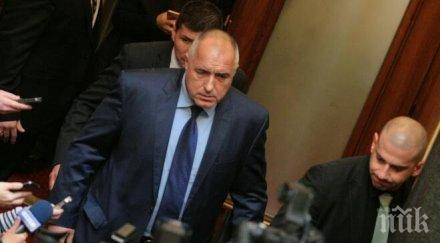 подкрепата кабинета борисов расте