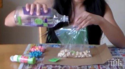 събра всички черупки шам фъстъците направи нещо уникално тях