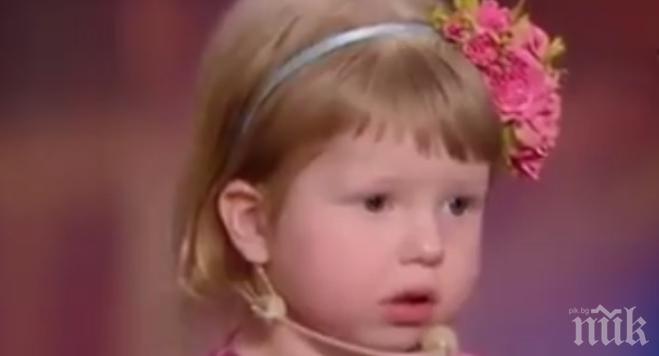 Чудо: Малко момиченце шашна всички с този номер! Вижте! (видео)