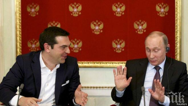 Гърция покани официално Путин да посети страната