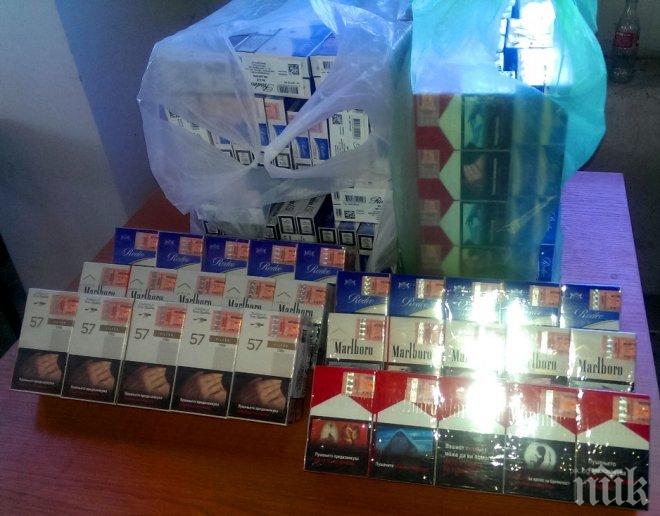 Спипаха 30 000 контрабандни цигари в Пасат