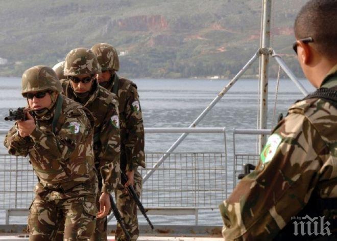 Алжирската армия унищожи четирима въоръжени ислямисти близо до границата с Тунис