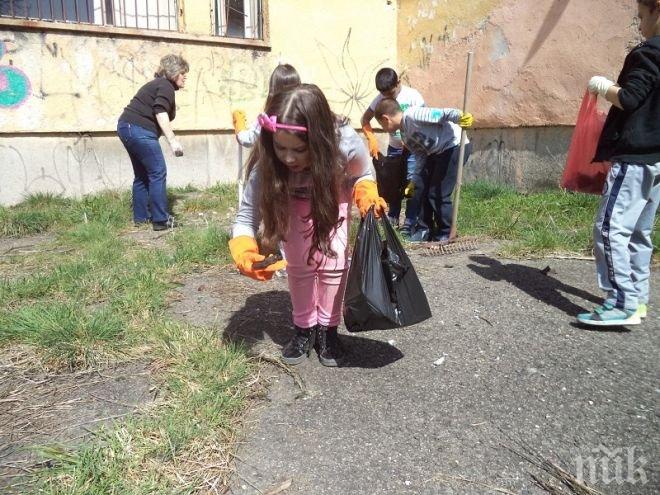 Априлското почистване на София започна от Врана