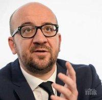Мишел: Рискът от повторен атентат в Брюксел остава