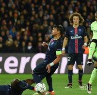 ПСЖ и Манчестър Сити не успяха да се победят след серия от левашки грешки