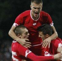 ЦСКА поведе още в началото на мача в Стара Загора