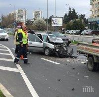 Над 30 катастрофи са станали във Варна от началото на деня