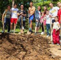 200 фиданки от ясен, явор и чинар, бяха засадени в Стражица, Кесарево и Царски извор