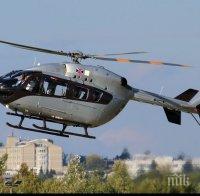 Албански военен хеликоптер падна в Шкодренското езеро