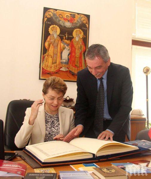 Генералният консул на Русия посети ВТУ