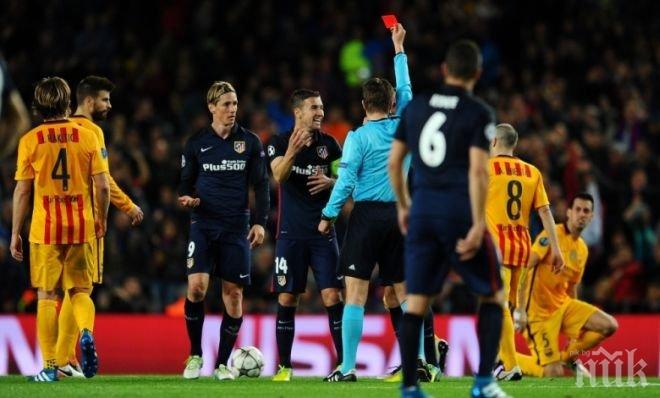 Подпряха ли Барса с червените картони снощи? (видео)