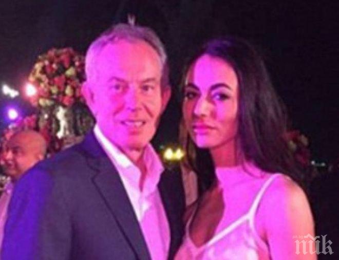 Българска красавица омайва Тони Блеър