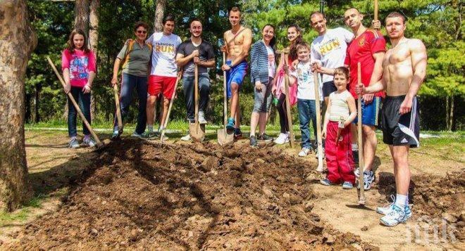 200 фиданки от ясен, явор и чинар, бяха засадени в Стражица, Кесарево и Царски извор