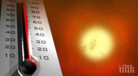 истинско лято жегата продължава живакът удари 30°