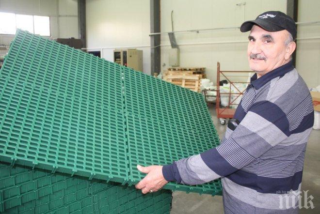 Еконастилки за френски свинеферми произвеждат в Шемшево