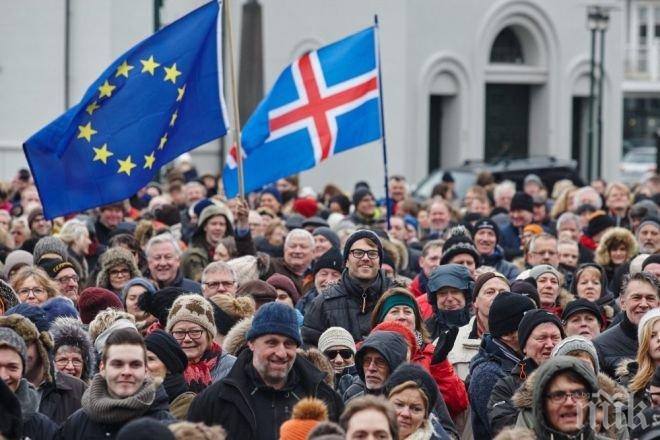 Новият премиер на Исландия встъпи в длъжност 