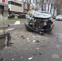 Две верижни катастрофи „затапиха” Пловдив