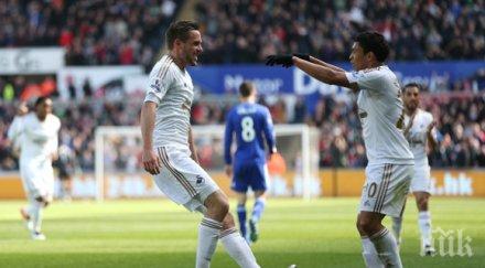 суонзи сложи серията хидинк историческа победа челси видео