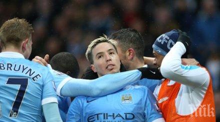 ман сити доближи арсенал дръпна юнайтед обрат видео