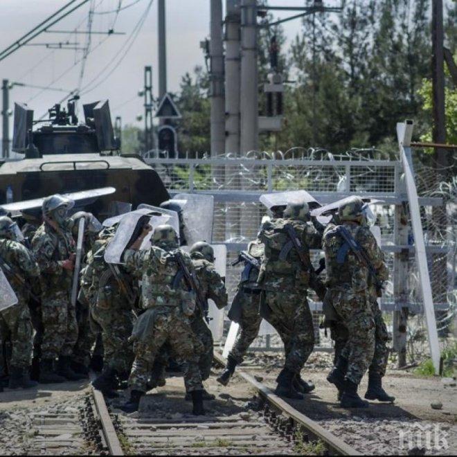 В района на граничен пост 59 продължават да пристигат допълнителни сили за сигурност
