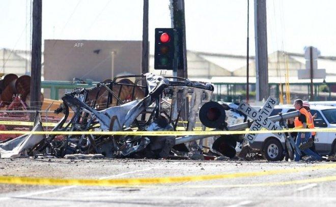 13 души пострадаха при сблъсък между влак и трактор във Великобритания
