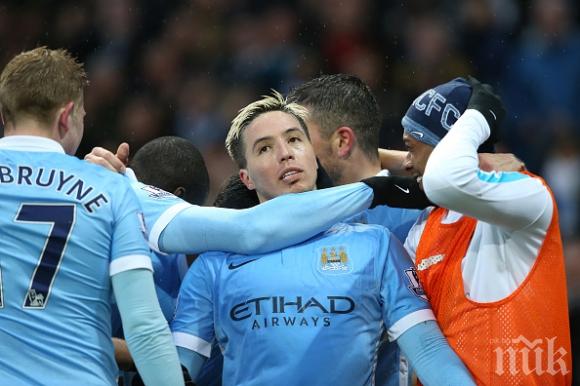 Ман Сити доближи Арсенал и дръпна пред Юнайтед след обрат (видео)