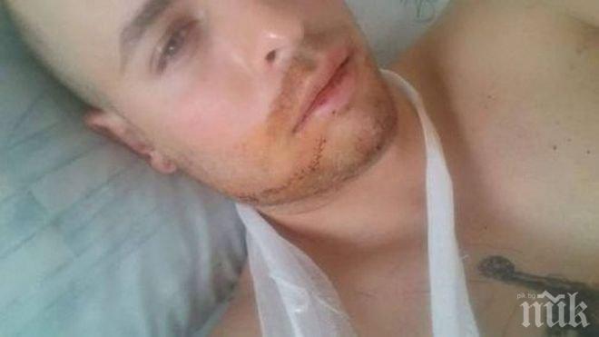 Клубен гард преби младеж в Люлин, нападателят излиза от ареста с връзки 