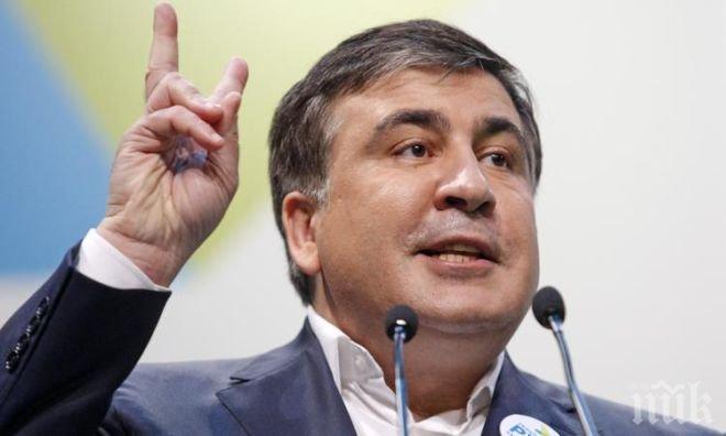 Михаил Саакашвили: Оставката на Арсений Яценюк е първият успех в борбата ми