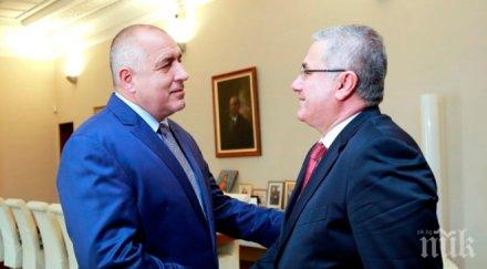 премиерът бойко борисов срещна главния прокурор турция мехмет акарджа