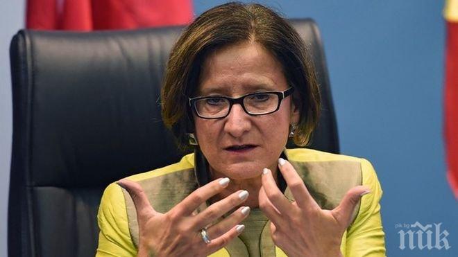 Микл-Лайтнер се оттегля от поста вътрешен министър на Австрия