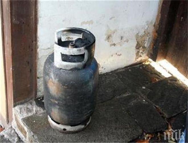 Старица обгоря при взрив на газова бутилка в Пловдив
