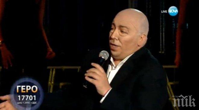 Възход и падение в Капките! Геро разплака Поли Генова! Актьорът се превъплъти във великия Тодор Колев, Орлин пък претърпя пълен провал като Майкъл Джексън (снимки)