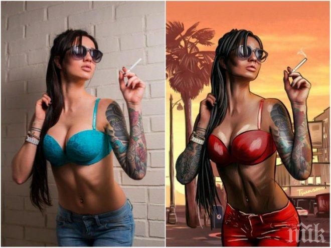 Когато снимките на тези мадами попадат в ръцете на боговете на Фотошопа!