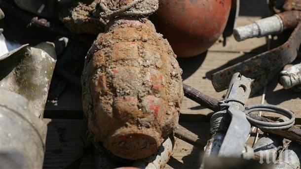 Намериха ръчна граната в пловдивско село