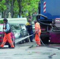Започна миенето на улиците в Търговище
