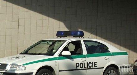 пиян чешки полицай размаза коли