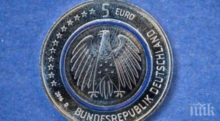 вкарват обращение монета евро