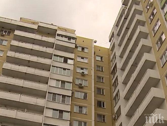 Щур късмет! Младеж се хвърли от 14-я етаж след скандал с баща си, но оцеля  (видео)