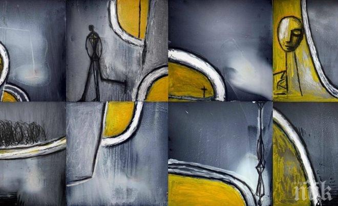 Рисунки на Кольо Карамфилов събират артистичната бохема в София