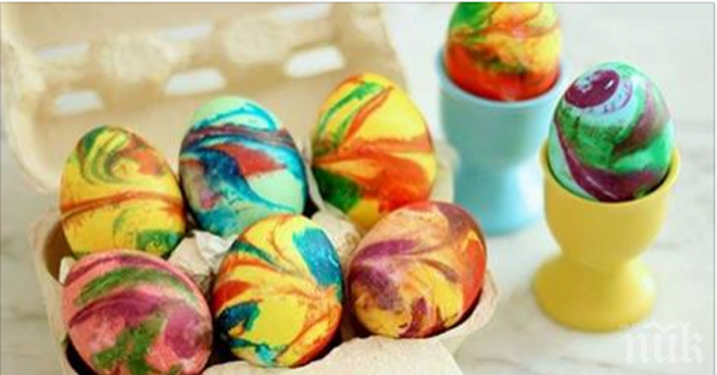 Тревога преди Великден: Боядисваме яйцата с катранени бои