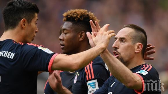 Байерн взе нужното в Лисабон и стигна полуфинал