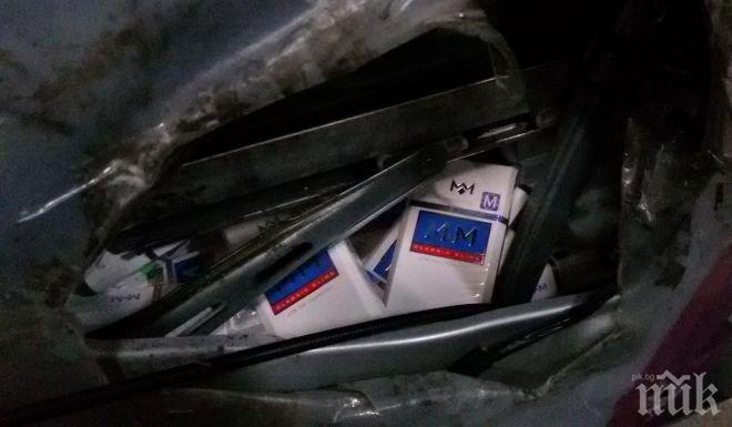 Задържаха контрабандни цигари в „дипломатически багаж” на Лесово 
