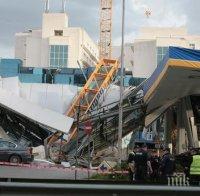 Неправилна експлоатация е вероятната причина за падането на крана в София