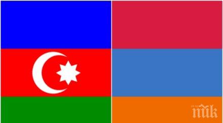 баку обвини ереван нарушаване примирието 110 изминалото денонощие