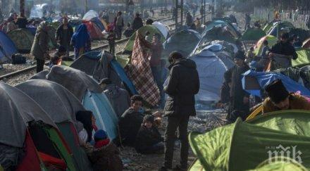 заловените гоце делчев мигранти условни присъди глоба 100