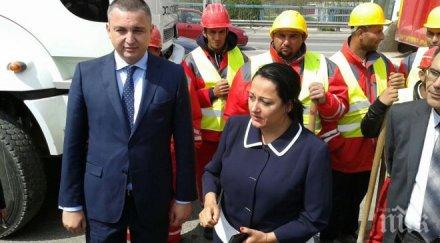 министър лиляна павлова кметът варна иван портних дадоха старт ремонта аспаруховия мост